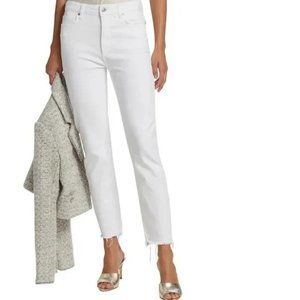 PAIGE Jacqueline High-Rise Straight-Leg Jeans, Size 29
